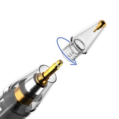 2. Końcówki Tech-Protect Stylus Tips 4-Pack wymienne do Apple Pencil - przezroczysta