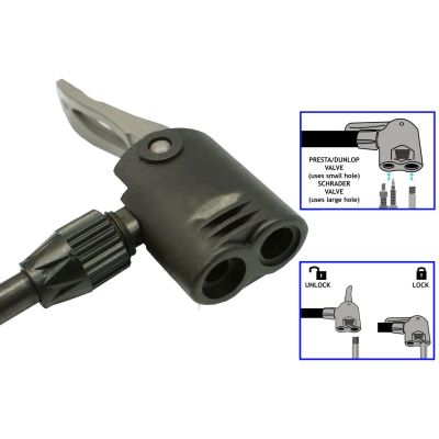 4. POMPKA WARSZTATOWO ROWEROWA XQMAX PRO 160Psi (11Bar) Z MANOMETREM MAŁA PODSTAWA