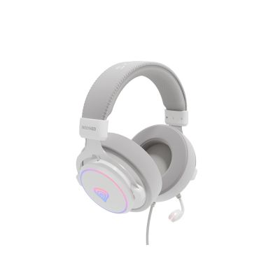 7. GENESIS Neon 764 Zestaw słuchawkowy Przewodowa Opaska na głowę Gaming USB Typu-A Biały