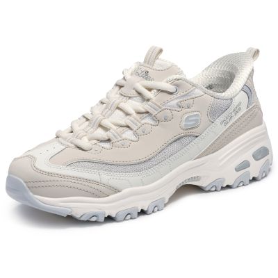 2. Skechers damskie klapki Slip-ins™ D'LITES SMOOTH NOSTALGIA 150537 NTGY