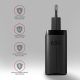 5. AXAGON ACU-DPQ65 Ładowarka sieciowa, GaN 65W, 3x port (USB-A + dual USB-C), PD3.0/QC4+/PPS/Apple