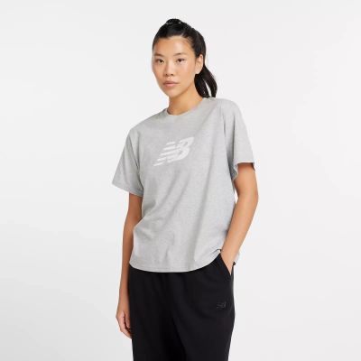 4. Koszulka New Balance Sport Jersey Relaxed Logo W WT43583AG
