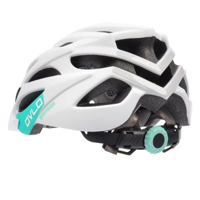 3. Kask rowerowy Meteor Ovlo L 17363 58-61 cm biały/miętowy