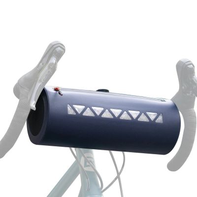 2. Torba rowerowa Rockbros AS-144 ROAD TO SKY na kierownicę wodoodporna 4 l - niebieska