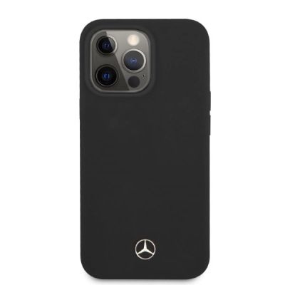 4. Etui Mercedes Silicone Line MagSafe na iPhone 13 Pro / iPhone 13 - czarne