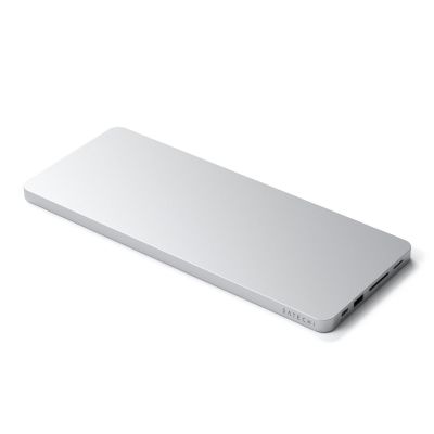 2. Satechi ST-UCISDS Stacja dokująca do laptopa i replikator portów Przewodowa USB 3.2 Gen 2 (3.1 Gen 2) Type-C Srebrny
