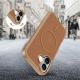 6. Etui Tech-Protect BasicMag MagSafe na iPhone 17 - brązowe