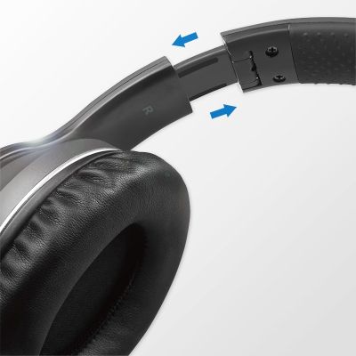 4. LogiLink BT0053 słuchawki/zestaw słuchawkowy Bezprzewodowy Opaska na głowę Muzyka Bluetooth Czarny