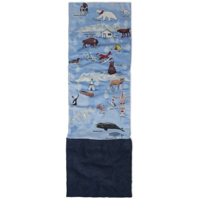 Bandana dziecięca BUFF POLAR IMUS WASHED BLUE