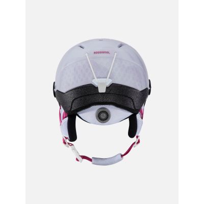 4. Kask narciarski ROSSIGNOL Whoopee Visor IMPACTS biały