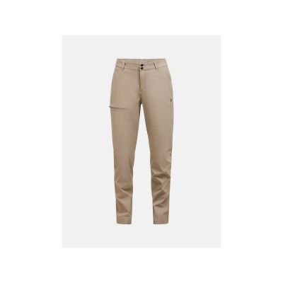 Spodnie damskie Peak Performance W Iconiq Pants kolor beżowy