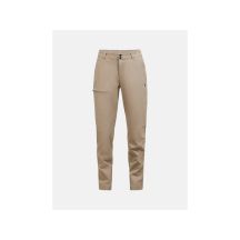 Spodnie damskie Peak Performance W Iconiq Pants kolor beżowy