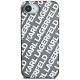3. Etui Karl Lagerfeld IML Repeat Logo na iPhone 16e - srebrne
