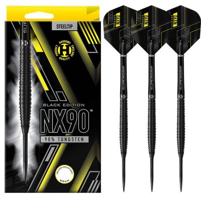 7. Rzutki Harrows NX90 Black 90% steeltip NX90Black90%