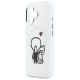 6. Etui Karl Lagerfeld Karl & Choupette Back MagSafe na iPhone 17 - przezroczyste