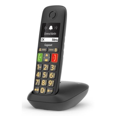 3. Telefon bezprzewodowy Gigaset E290 z identyfikatorem dzwoniącego