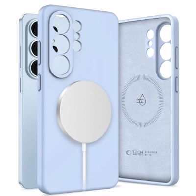 Etui Tech-Protect Silicone MagSafe na Samsung Galaxy S26 Ultra - niebieskie