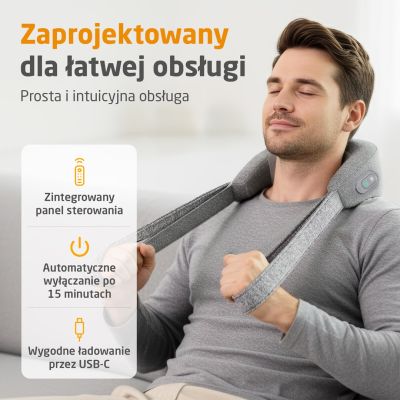 11. Bezprzewodowy masażer karku Shiatsu Medisana NM 900