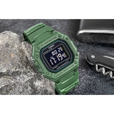 5. Zegarek CASIO W-218H-3BVEF Unisex + BOX