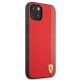 4. Etui Ferrari On Track Carbon Stripe na iPhone 13 mini - czerwone