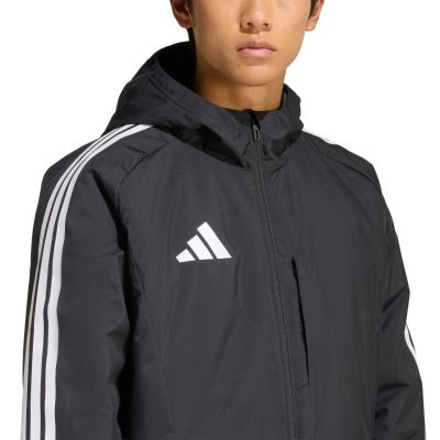 4. Kurtka męska adidas Tiro 26 Stadium Parka czarna JZ4108