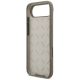 7. Etui Guess Silicone Big 4G Script na iPhone Air - brązowe