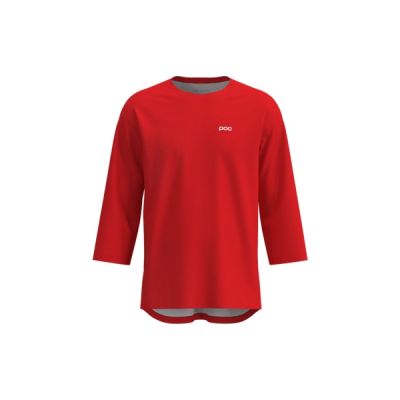 Koszulka rowerowa POC M's Motion Air 3/4 Jersey czerwona