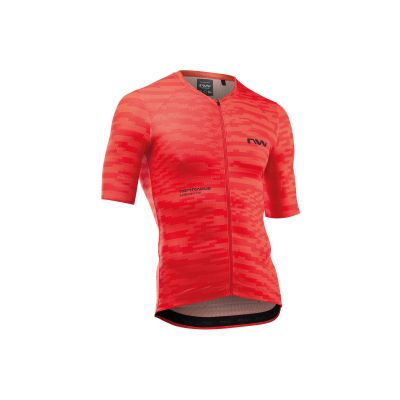 Koszulka rowerowa NORTHWAVE Blade Jersey czerwony