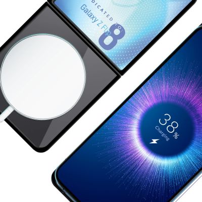 6. Etui 3mk Satin Armor Case+ Flip na Samsung Galaxy Z Flip 8 - przezroczyste