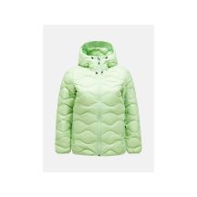 Kurtka puchowa damska PEAK PERFORMANCE Helium Down Hood Jacket Women zielony