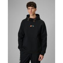 Bluza dresowa regular z kapturem męska 4F 4FRSS26TSWSM2894-20S