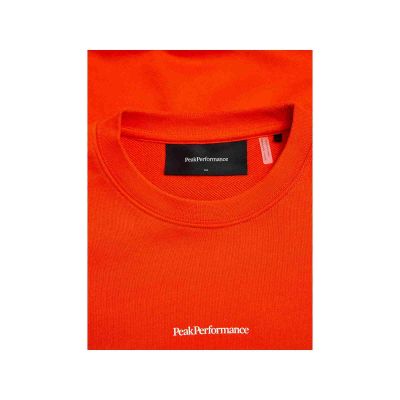 4. Bluza PEAK PERFORMANCE Original Terry Crew Men czerwony