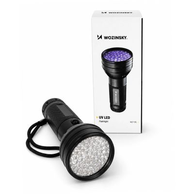 5. Latarka UV Wozinsky WLT-51L IP65 do wykrywania śladów - czarna