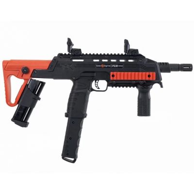 2. Karabin na kule gumowe i pieprzowe BYRNA TCR Pro k.68 CO2 12g zestaw TK68402