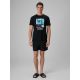 2. T-shirt regular z nadrukiem męski 4F 4FRSS26TTSHM4321-20S