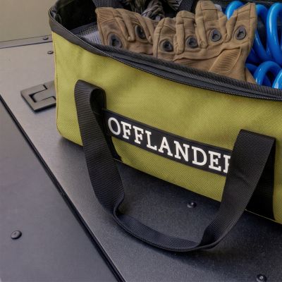 9. OFFLANDER TORBA ZAMYKANA Z PRZEZROCZYSTĄ GÓRĄ PVC 28 L