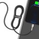 10. Kabel Baseus Cafule Series Metal Data USB-C / Lightning 20W PD 1 m - czarny