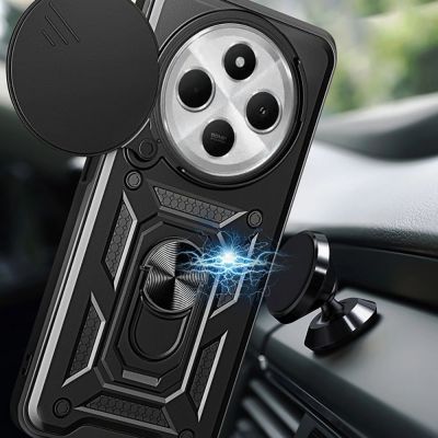 3. Etui Tech-Protect CamShield Pro na Xiaomi Redmi 14C / Poco C75 - czarne