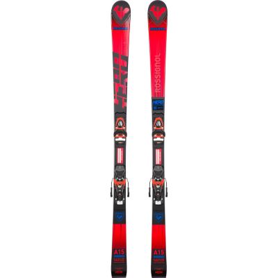 Narty ROSSIGNOL HERO GS PRO (R21) + wiązania LOOK SPX 10 GW B73 Hot Red