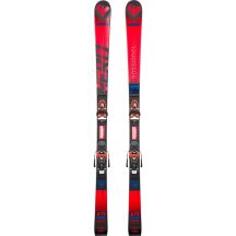 Narty ROSSIGNOL HERO GS PRO (R21) + wiązania LOOK SPX 10 GW B73 Hot Red