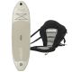 19. VIRTUFIT DESKA SUP CRUISER 305 - PIASKOWY BEŻ - Z SIEDZENIEM KAJAKOWYM, AKCESORIAMI I TORBĄ DO NOSZE