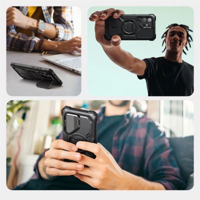5. Etui Supcase IBLSN Armorbox Mag na Samsung Galaxy S25 Ultra - czarne