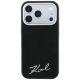 3. Etui Karl Lagerfeld Saffiano Small Script Metal Logo MagSafe na iPhone 18 Pro / 17 Pro - czarne
