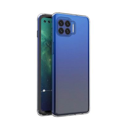 8. Żelowy pokrowiec etui Ultra Clear 0.5mm Motorola Moto G 5G Plus przezroczysty