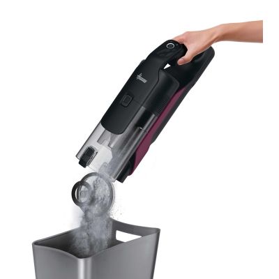 38. Hoover HF610HX 011 Pionowy odkurzacz Bateria Suchy EPA Bez worka 0,7 l 650 W Purpurowy 4 Ah