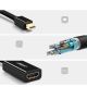 4. Adapter Ugreen MD112 10461 mini DisplayPort (męski) / HDMI (żeński) FHD 1080p - czarny