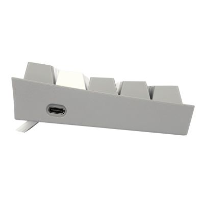 10. REDRAGON K617-RGB Fizz RGB White/Grey klawiatura USB Szary, Biały