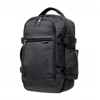 Plecak kabinowy torba podróżna do samolotu Puccini Easy Pack Collection 18L Czarny - PM90171-1