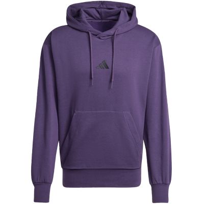 2. Bluza męska adidas Essentials Feelcozy fioletowa JX5661