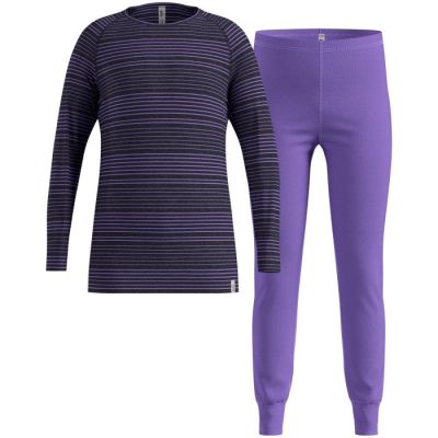 2. Bielizna termoaktywna - zestaw Odlo Set long ACTIVE WARM SET roz. 116cm Czarna